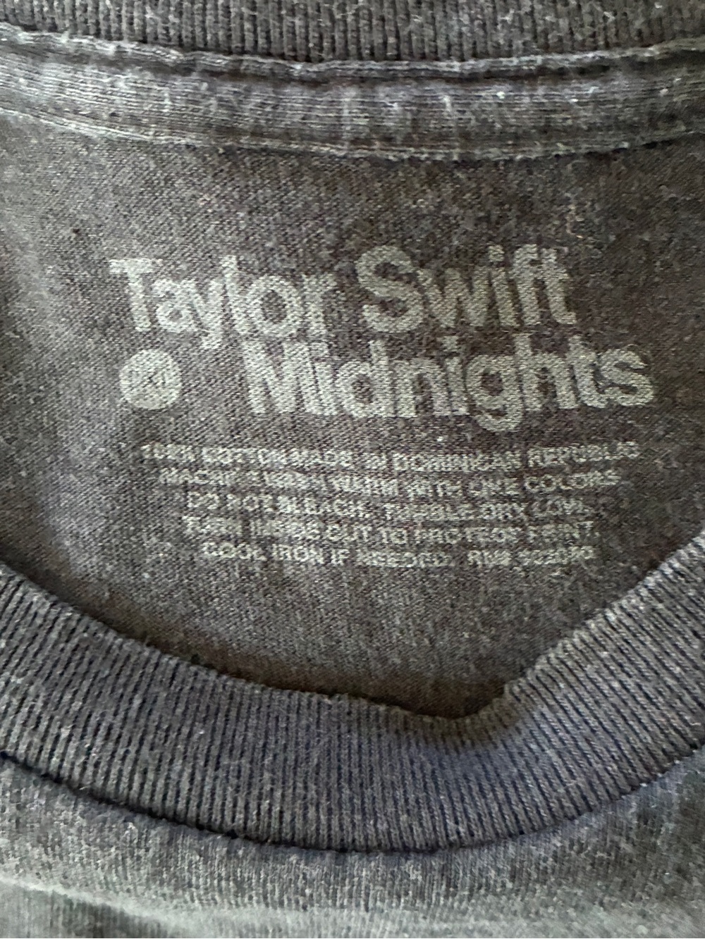 Taylor Swift Midnights Anti-Hero Lyrica and Portrait Tee - Size 2X - Picture 4 of 14